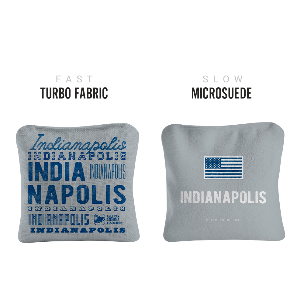 6-in Synergy Pro Gameday Indianapolis Football Professional Regulation Cornhole Bags