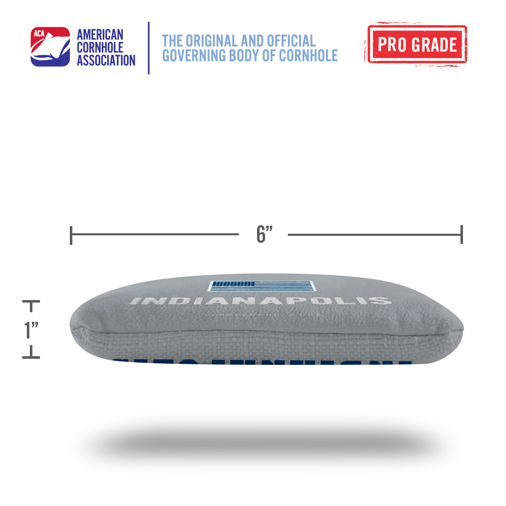 6-in Synergy Pro Gameday Indianapolis Football Professional Regulation Cornhole Bags