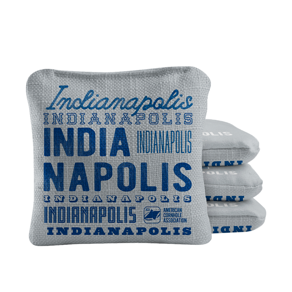 Indianapolis Football Vintage Gameday Synergy Pro Cornhole Bags