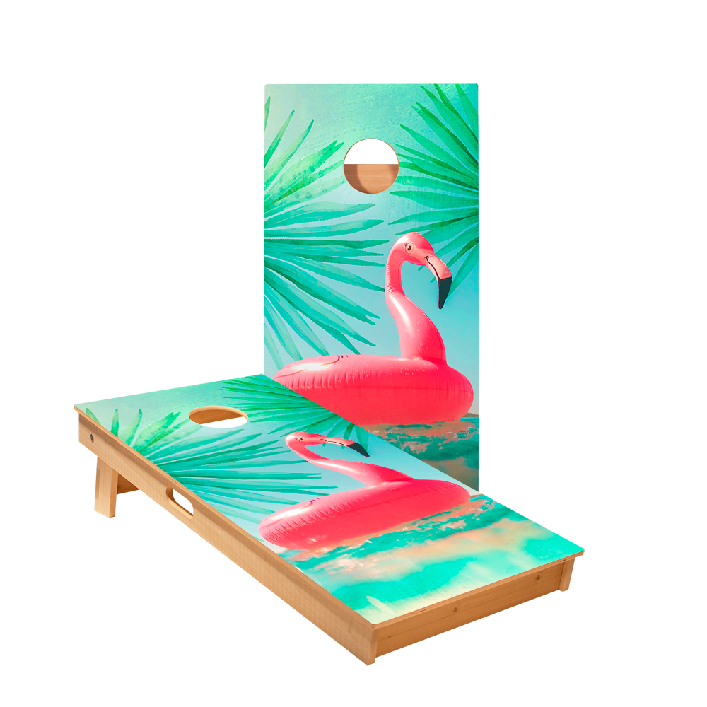 2x4 Star Inflatable Flamingo Professional Regulation Cornhole Boards