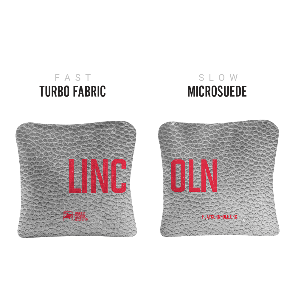 Lincoln Campus Gameday Synergy Pro Cornhole Bags