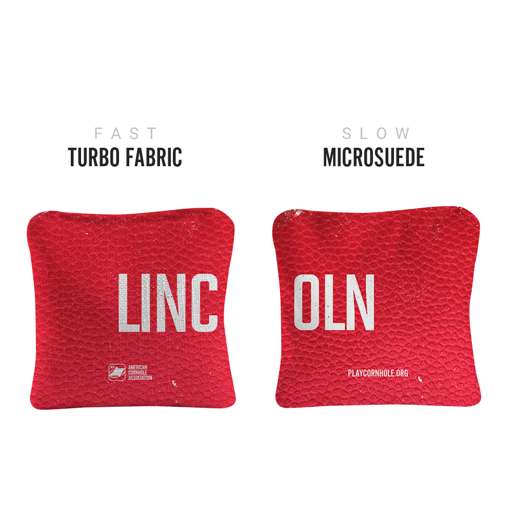Lincoln Campus Gameday Synergy Pro Cornhole Bags