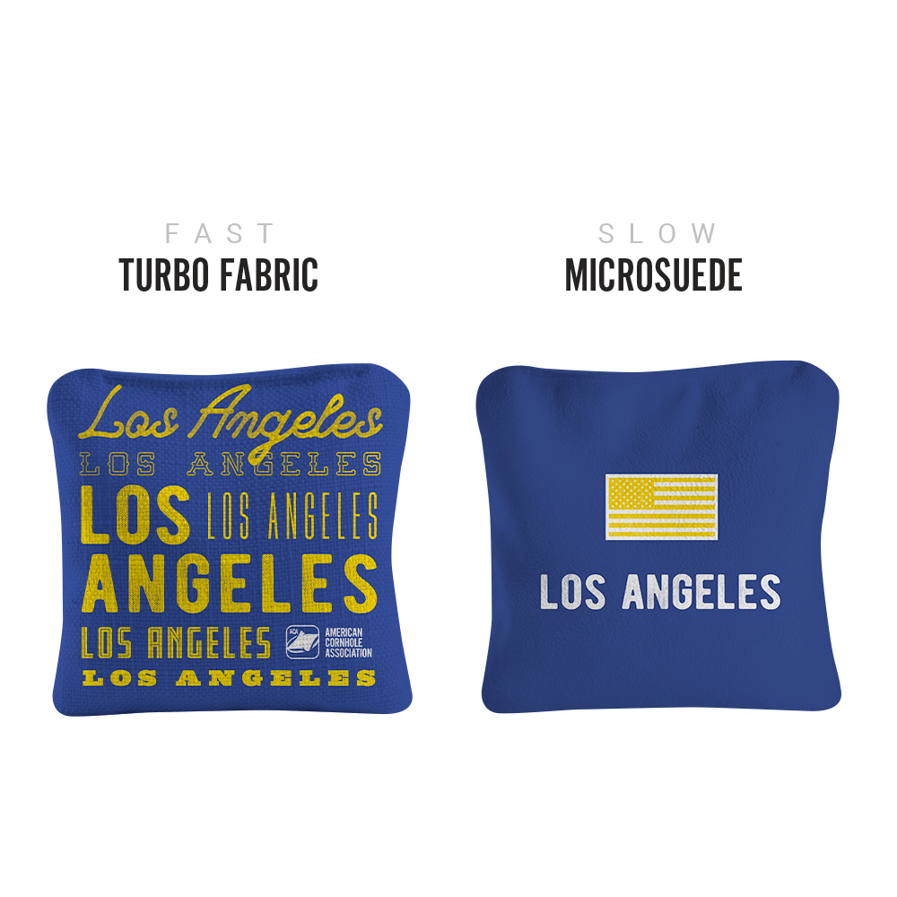 Los Angeles Football Vintage Gameday Synergy Pro Cornhole Bags