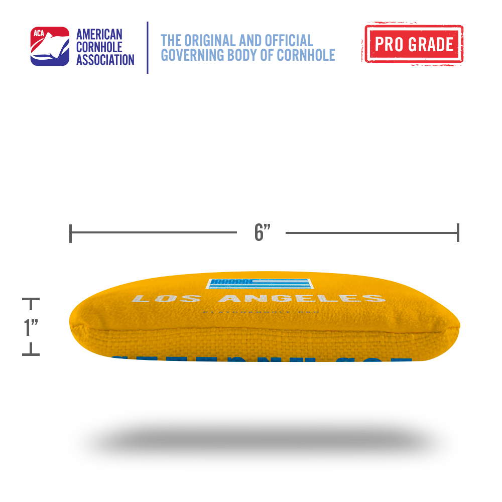 Los Angeles Football Vintage Gameday Synergy Pro Cornhole Bags