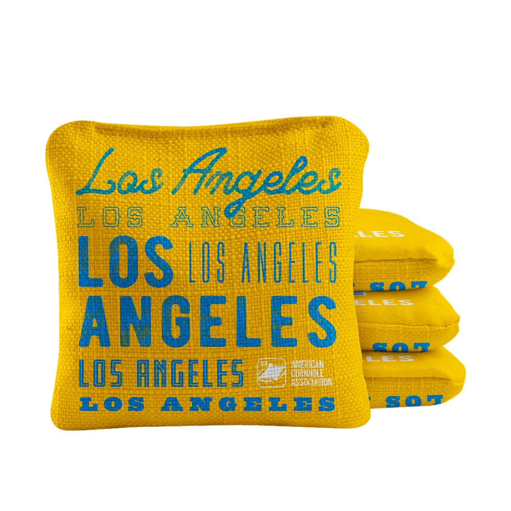 Los Angeles Football Vintage Gameday Synergy Pro Cornhole Bags