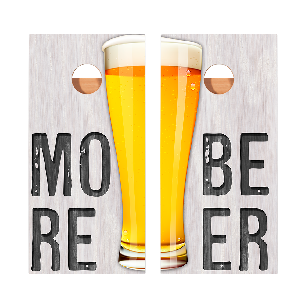 2x4 Star More Beer Professional Regulation Cornhole Boards
