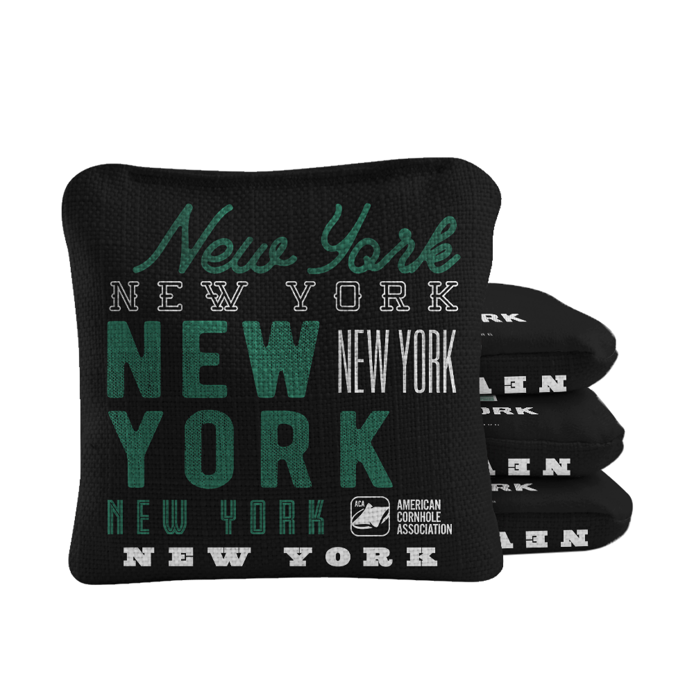 New York Football Vintage Gameday Synergy Pro Cornhole Bags