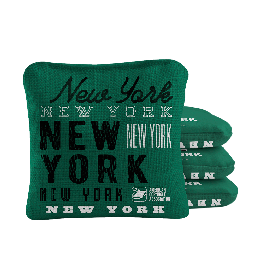 New York Football Vintage Gameday Synergy Pro Cornhole Bags