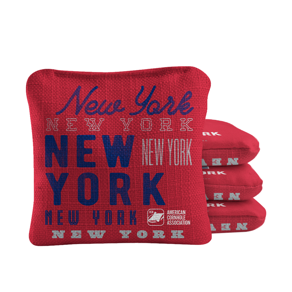 New York Football Vintage Gameday Synergy Pro Cornhole Bags