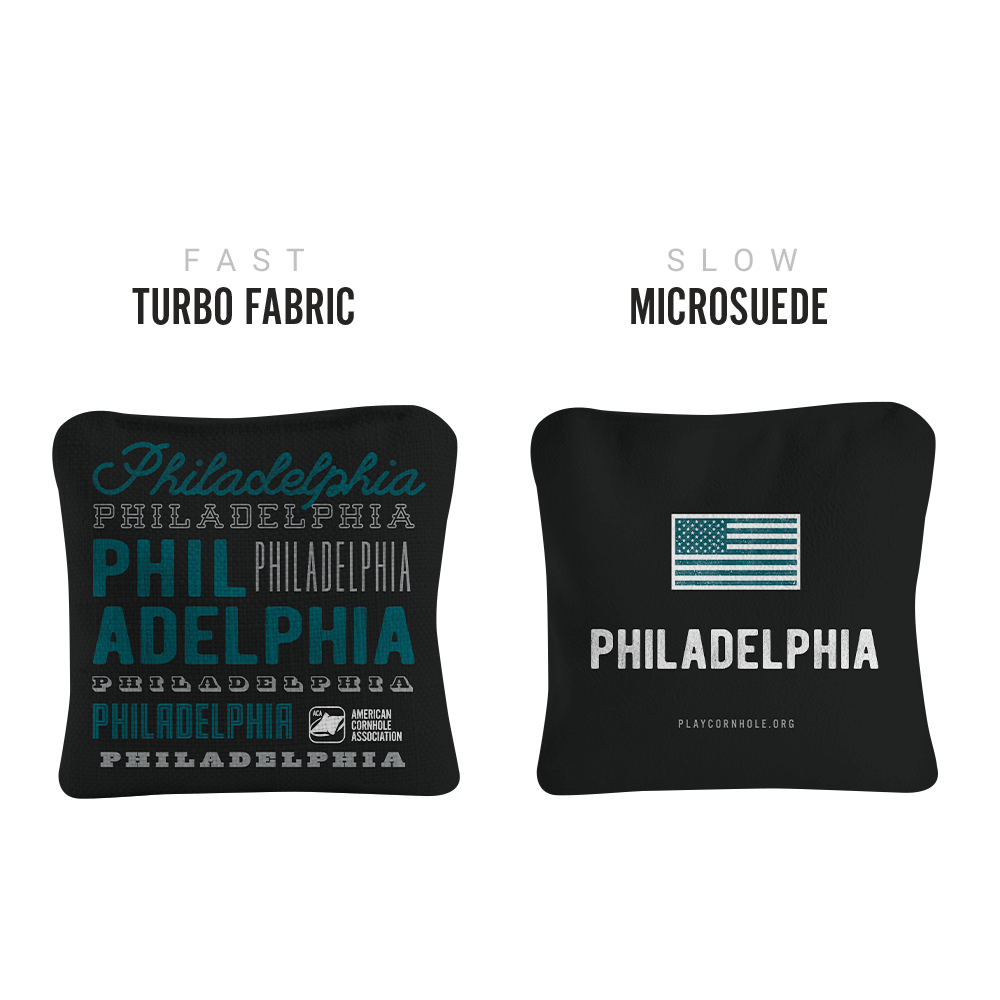 Philadelphia Football Vintage Gameday Synergy Pro Cornhole Bags