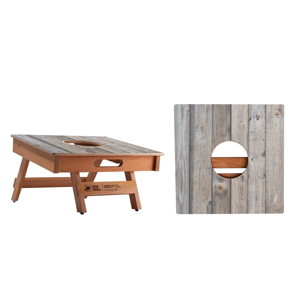 Airmail Box Rustic Wood Recreation Cornhole Boards