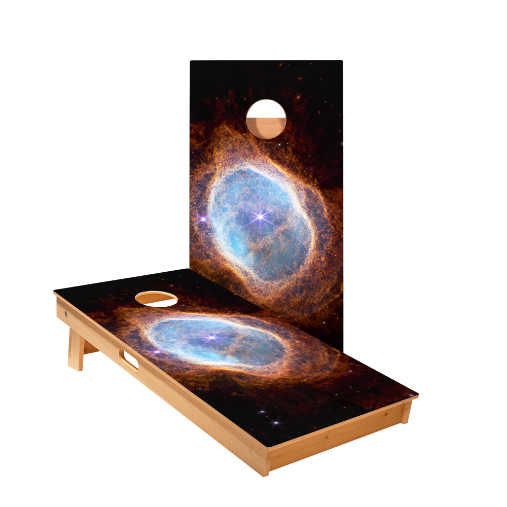 2x4 Star Southern Ring Nebula Professional Regulation Cornhole Boards