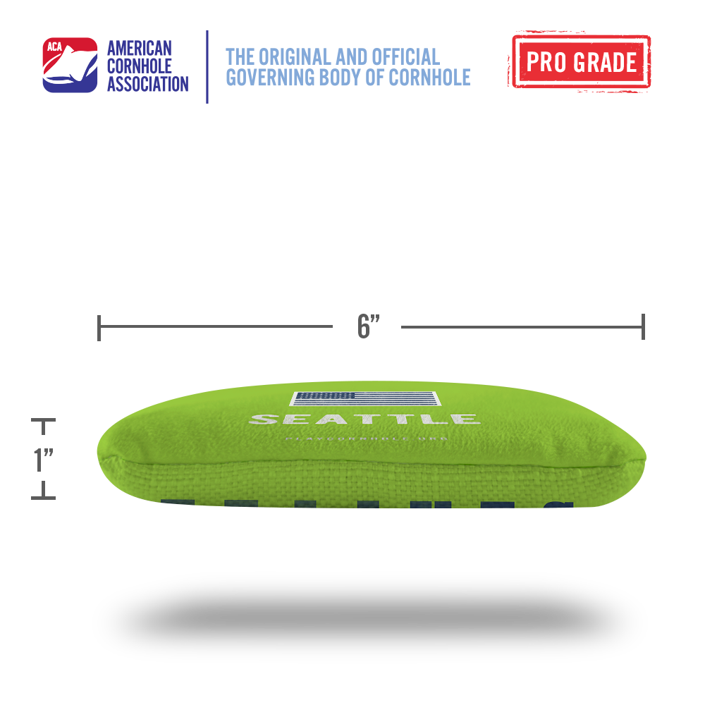Seattle Football Vintage Gameday Synergy Pro Cornhole Bags