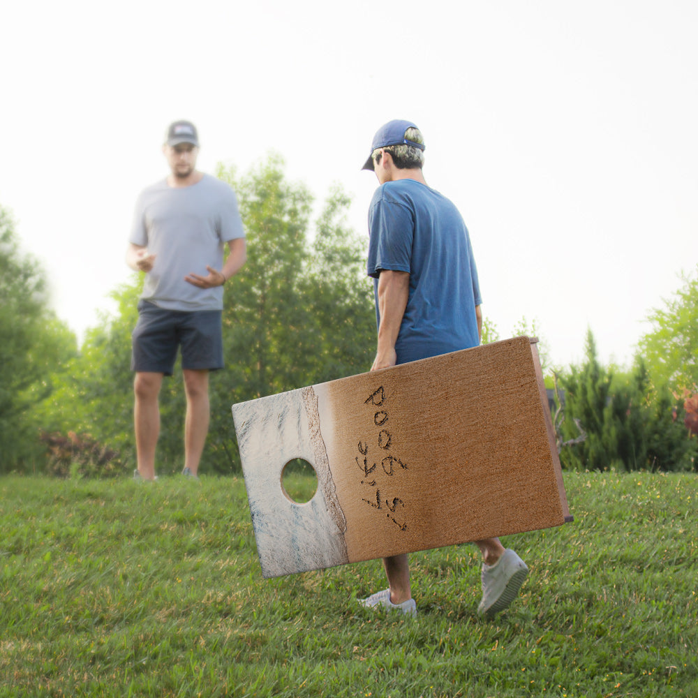 2x4 Sig Pro Life Is Good Professional Regulation Cornhole Boards