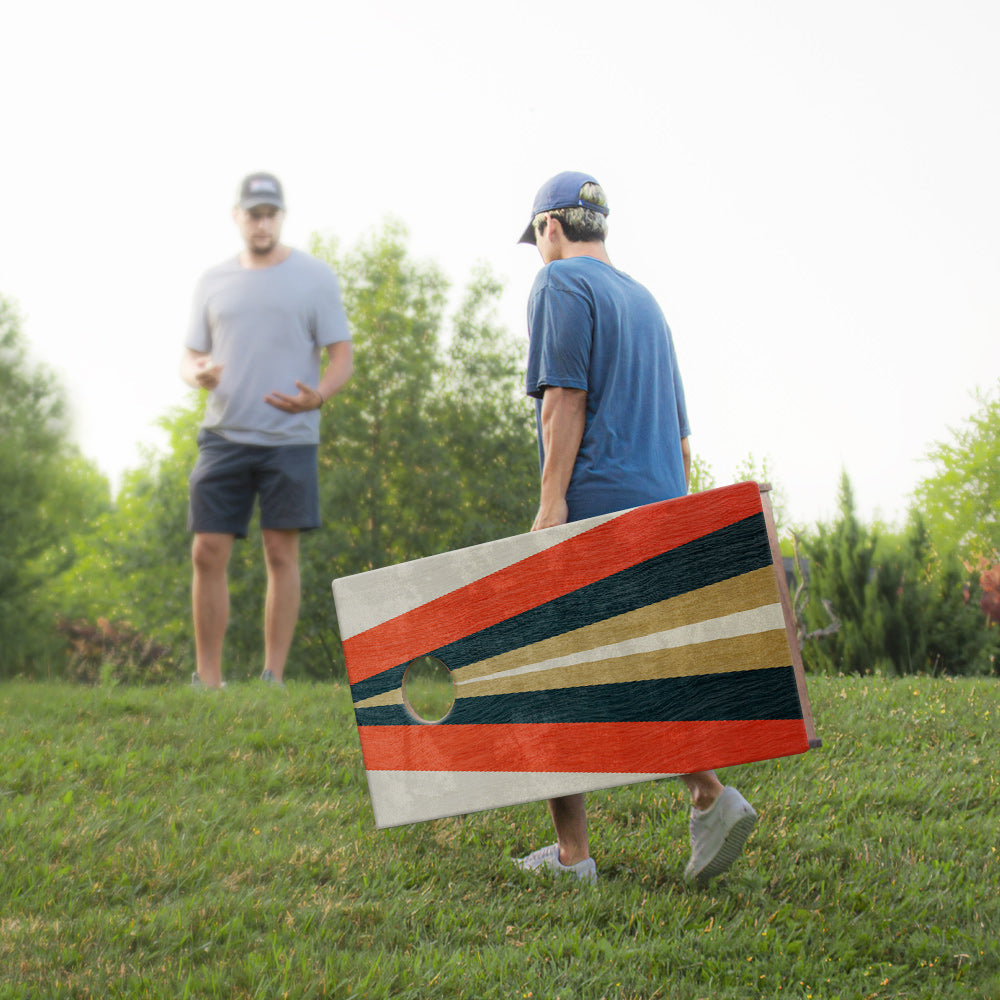 2x4 Sig Pro Triangle Design Professional Regulation Cornhole Boards