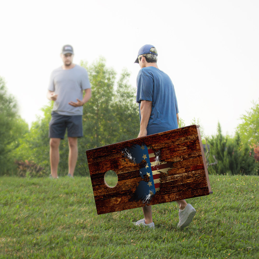 2x4 Sig Pro USA Eagle Professional Regulation Cornhole Boards