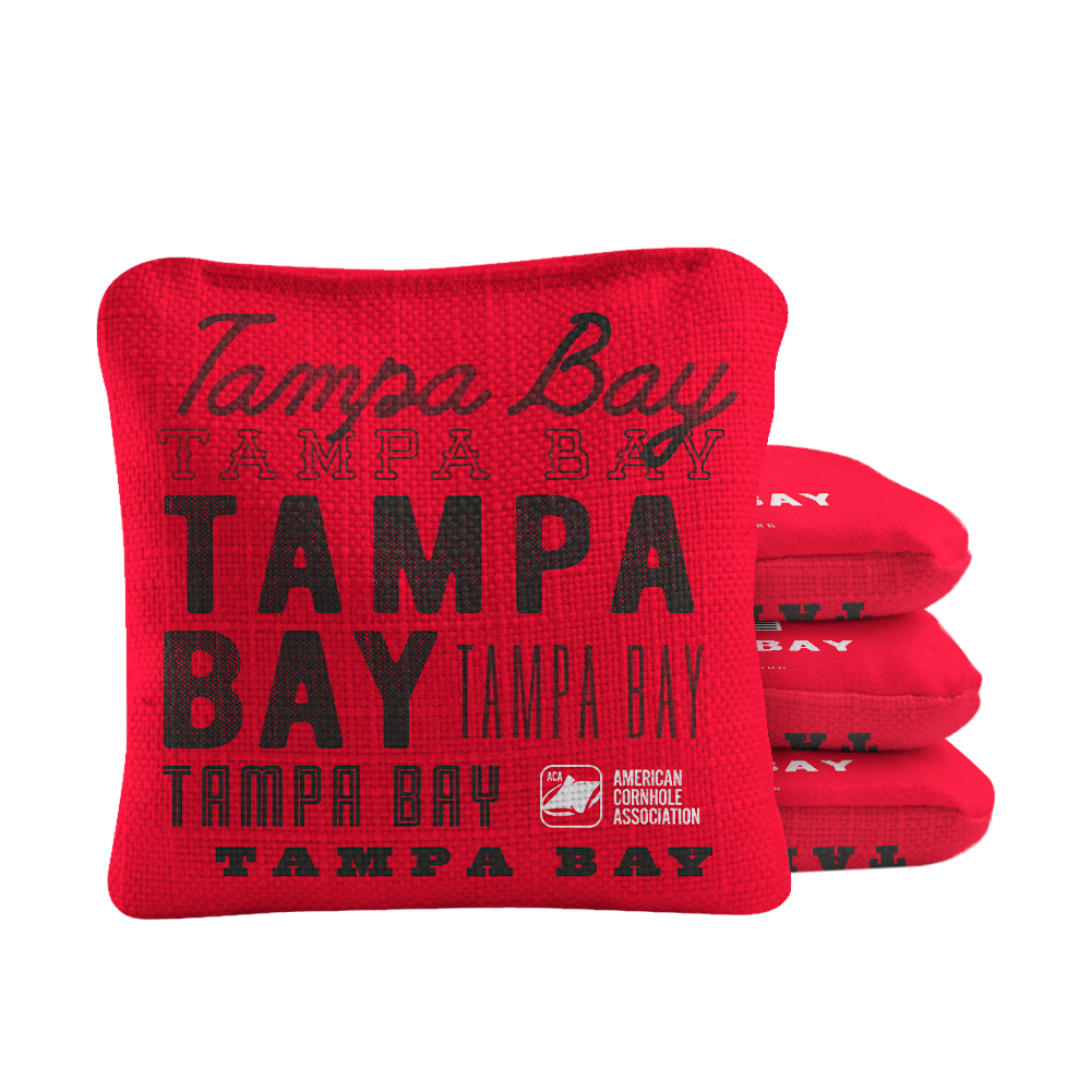 Tampa Bay Football Vintage Gameday Synergy Pro Cornhole Bags