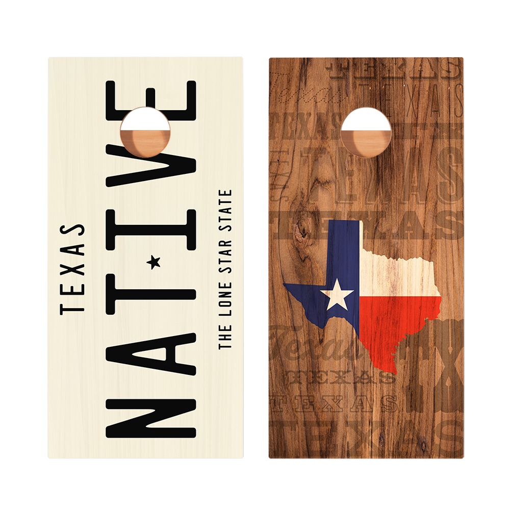 2x4 Star Texas Native Professional Regulation Cornhole Boards