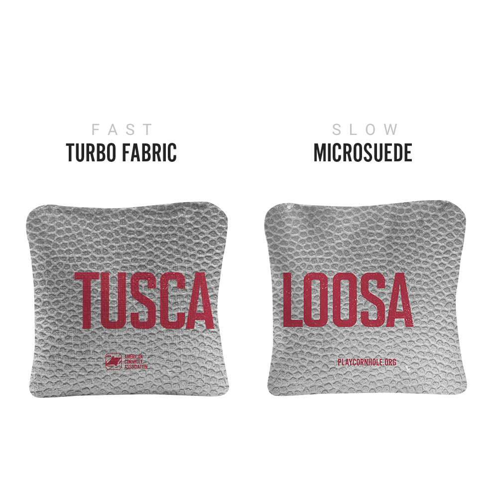 Tuscaloosa Campus Gameday Synergy Pro Cornhole Bags