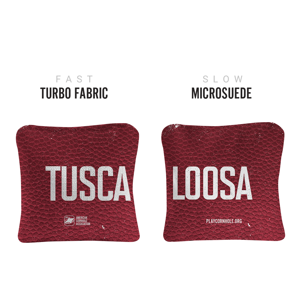 Tuscaloosa Campus Gameday Synergy Pro Cornhole Bags