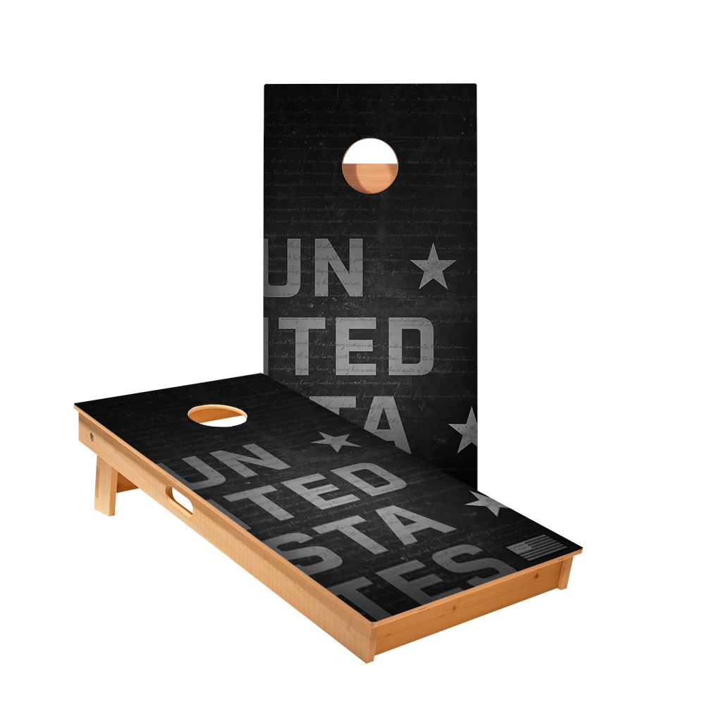 2x4 Star United States Constitution Professional Regulation Cornhole Boards