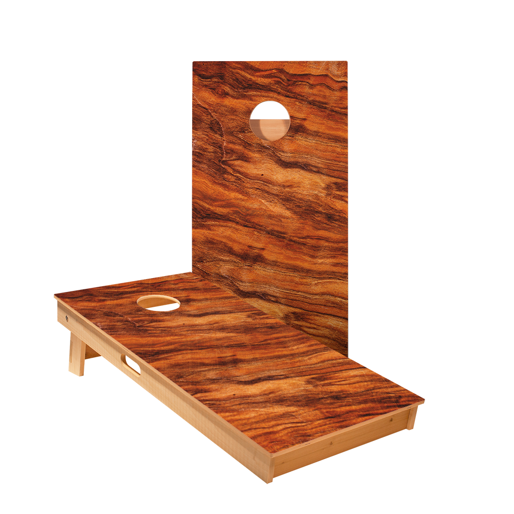 2x4 Star Wavy Wood Professional Regulation Cornhole Boards