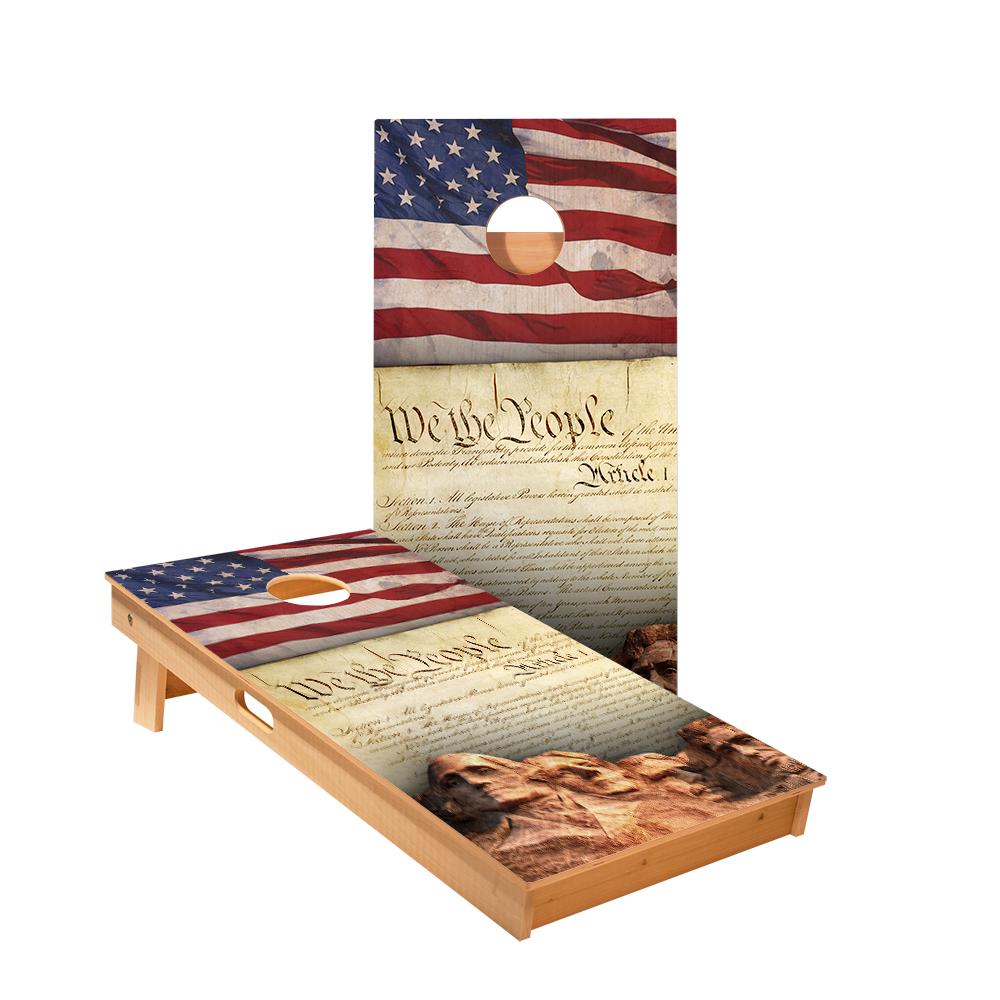 2x4 Star We The People Professional Regulation Cornhole Boards