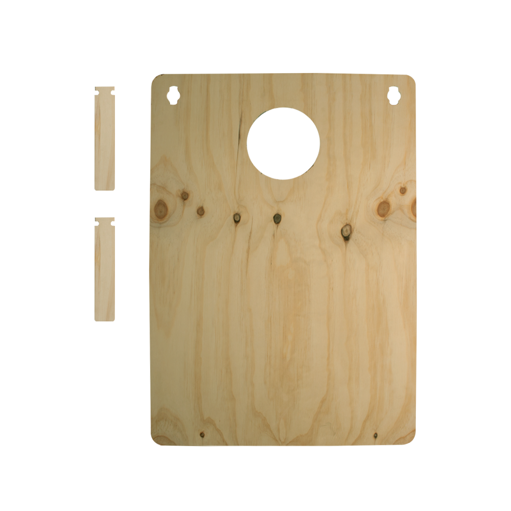 Weathered Barn Wood Jamboree Cornhole Boards