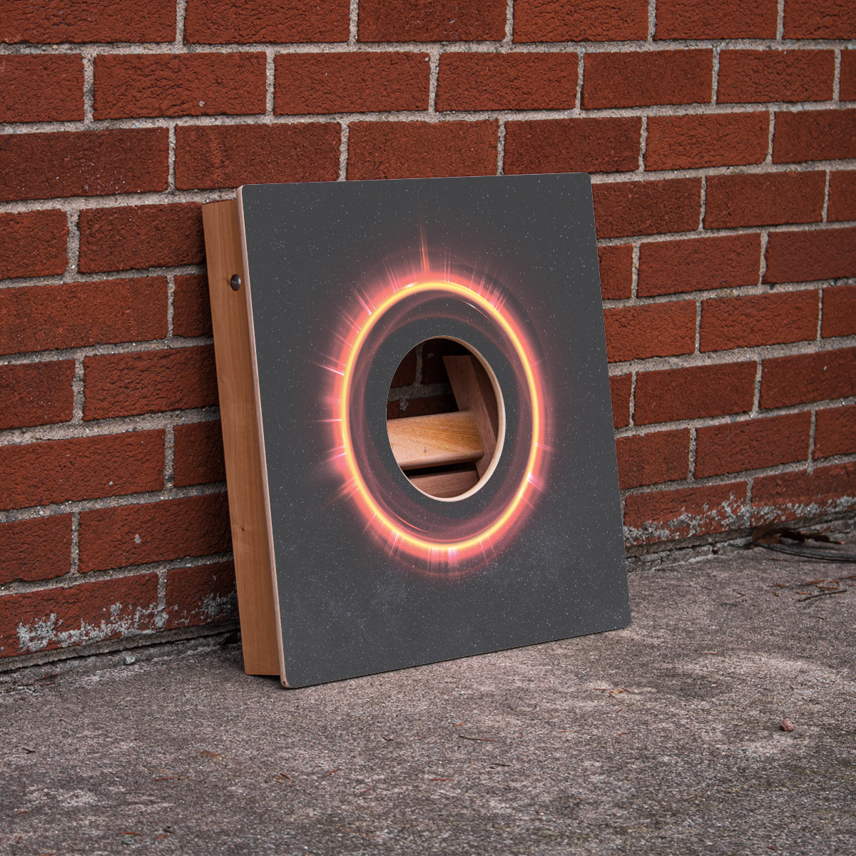 Airmail Box Black Hole Recreation Cornhole Boards