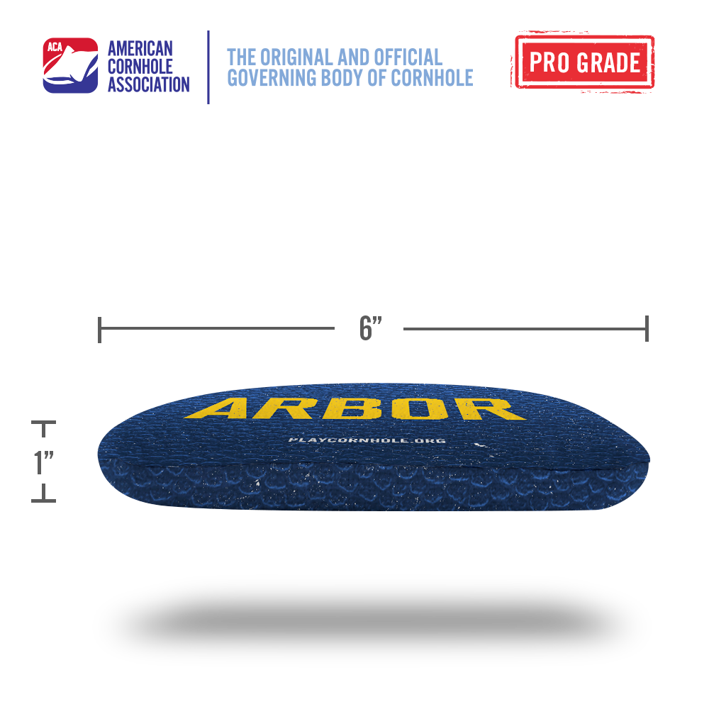 Ann Arbor Campus Gameday Synergy Pro Cornhole Bags