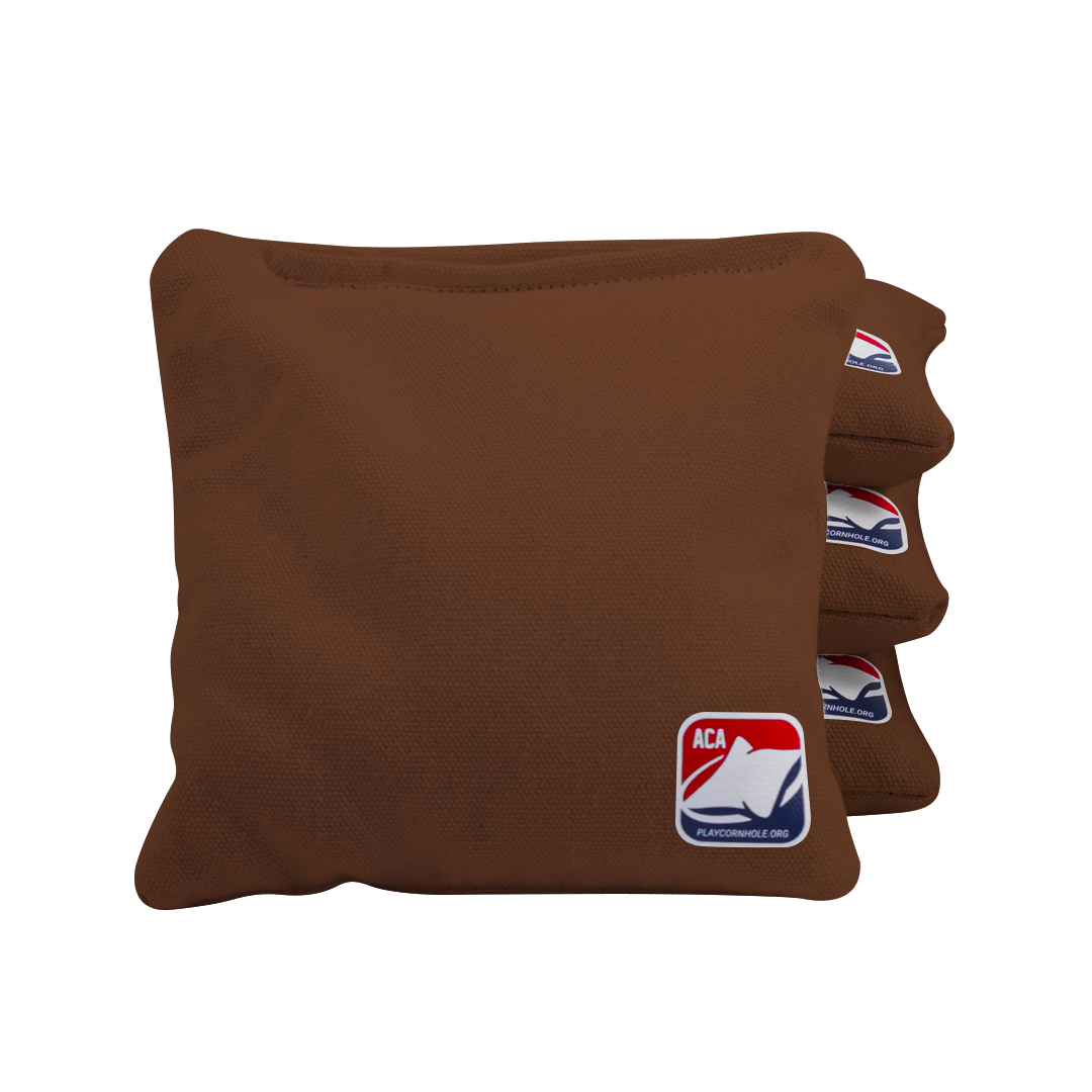 6-in Daily 66x Brown Competition Regulation Cornhole Bags