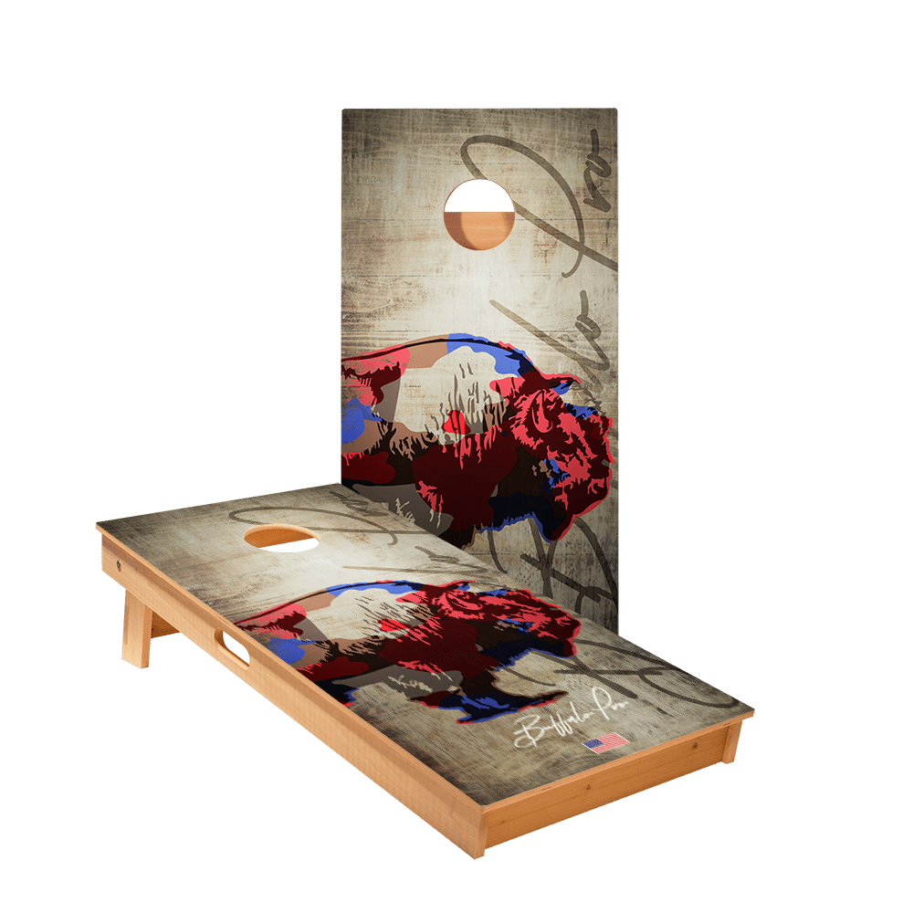 Buffalo Pro Star Cornhole Boards - ACA - 000159 | American Cornhole Association