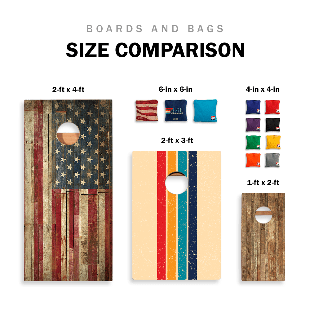 California Golden Gate Bridge Star Cornhole Boards - ACA - 000028 | American Cornhole Association