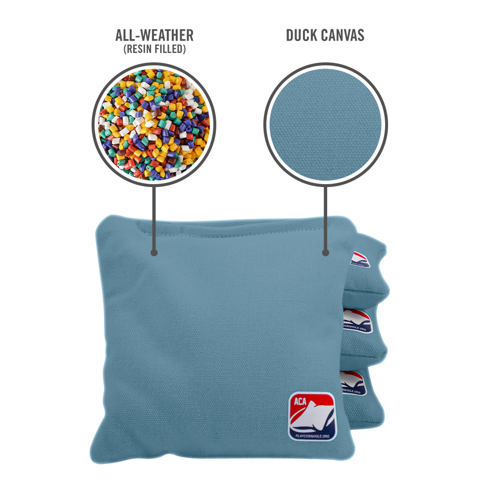 6-in Daily 66x Light Blue Competition Regulation Cornhole Bags