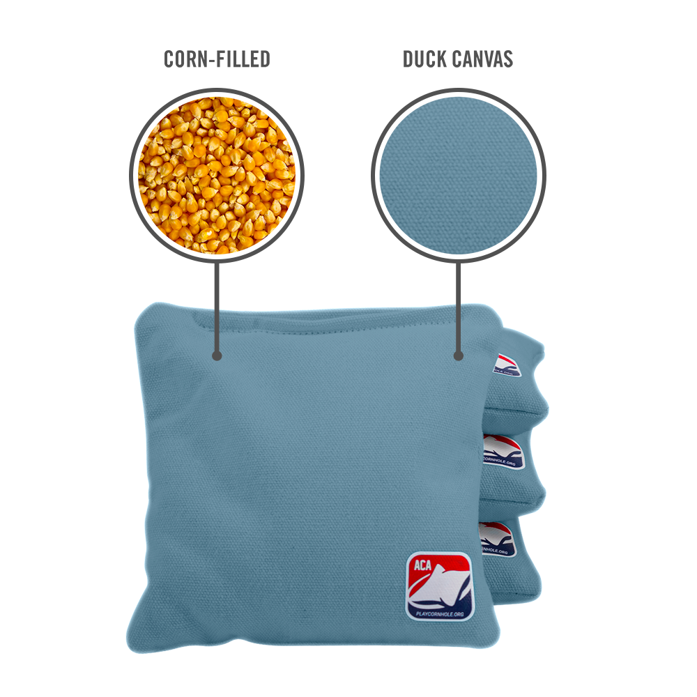 6-in Daily 66 Light Blue Competition Regulation Cornhole Bags