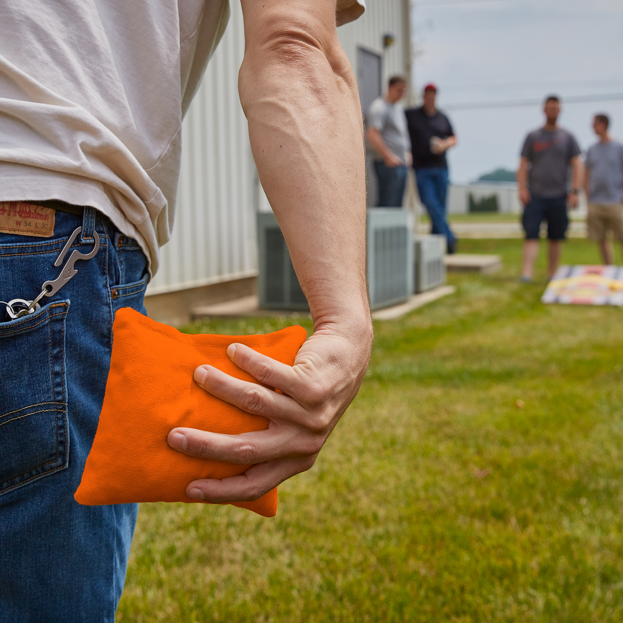 6-in Daily 66x Orange Competition Regulation Cornhole Bags