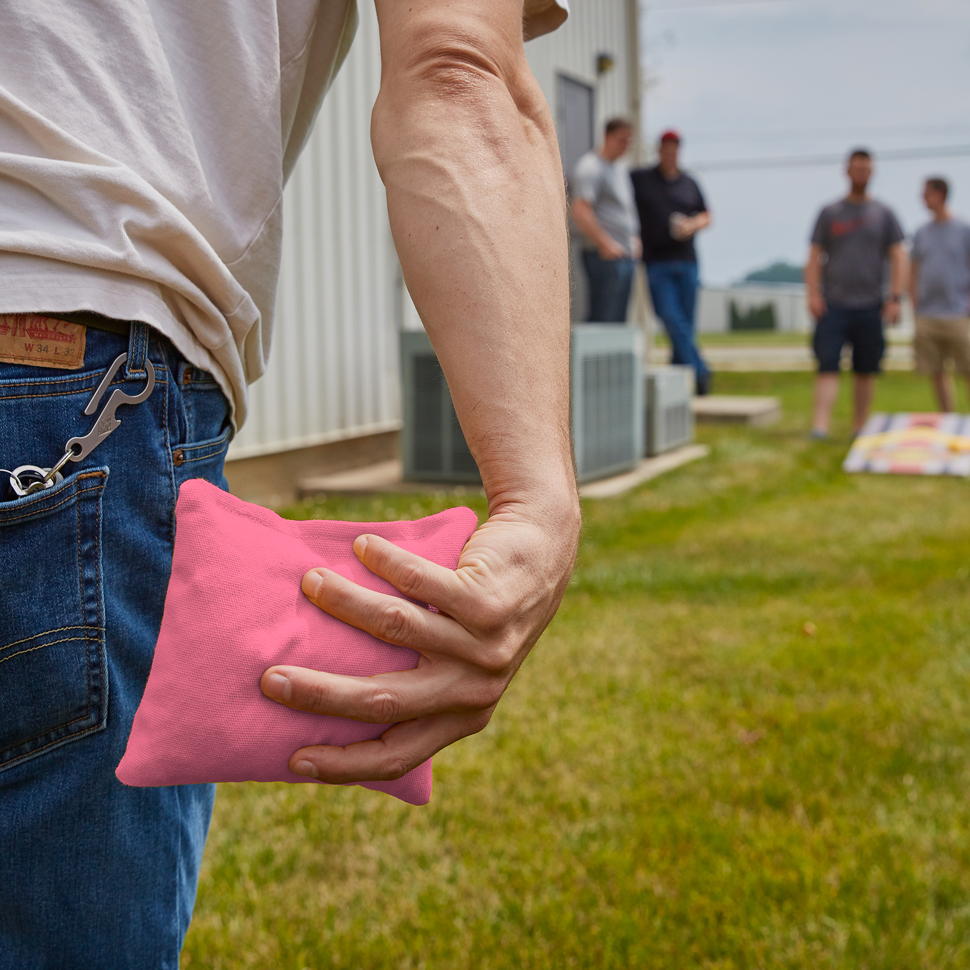 6-in Daily 66 Pink Competition Regulation Cornhole Bags