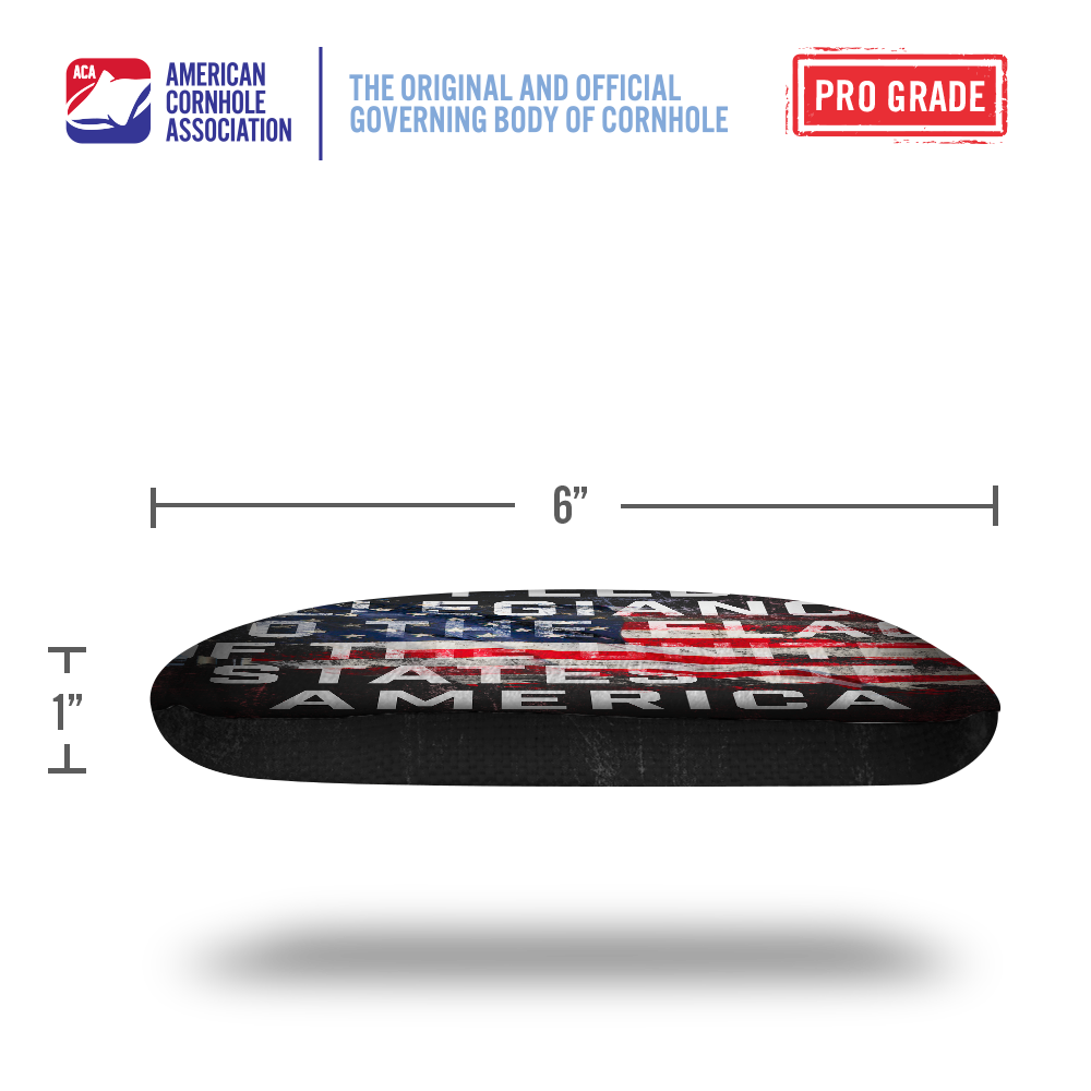 6-in Synergy Pro Pledge Of Allegiance Professional Regulation Cornhole Bags