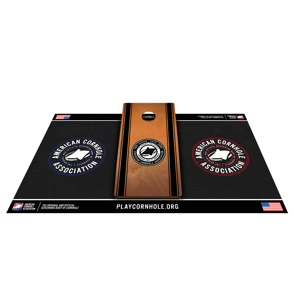 Professional ACA Badge Cornhole Pitch Pads - 106847 - 4 | American Cornhole Association
