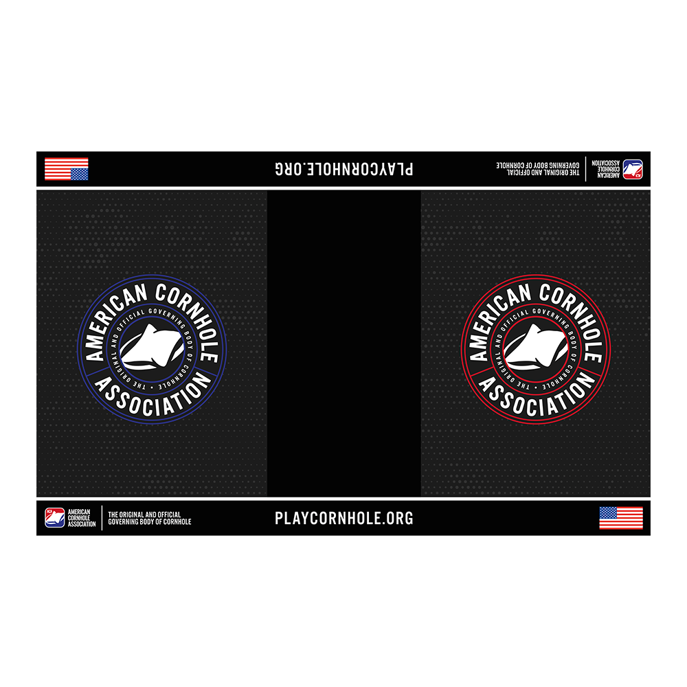 Professional ACA Badge Cornhole Pitch Pads - 106847 - 4 | American Cornhole Association