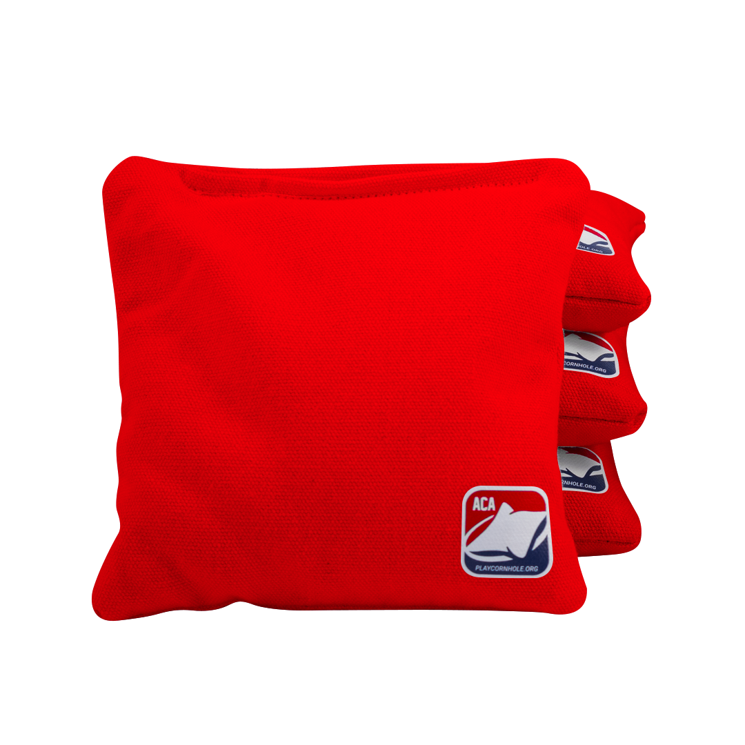 6-in Daily 66x Red Competition Regulation Cornhole Bags