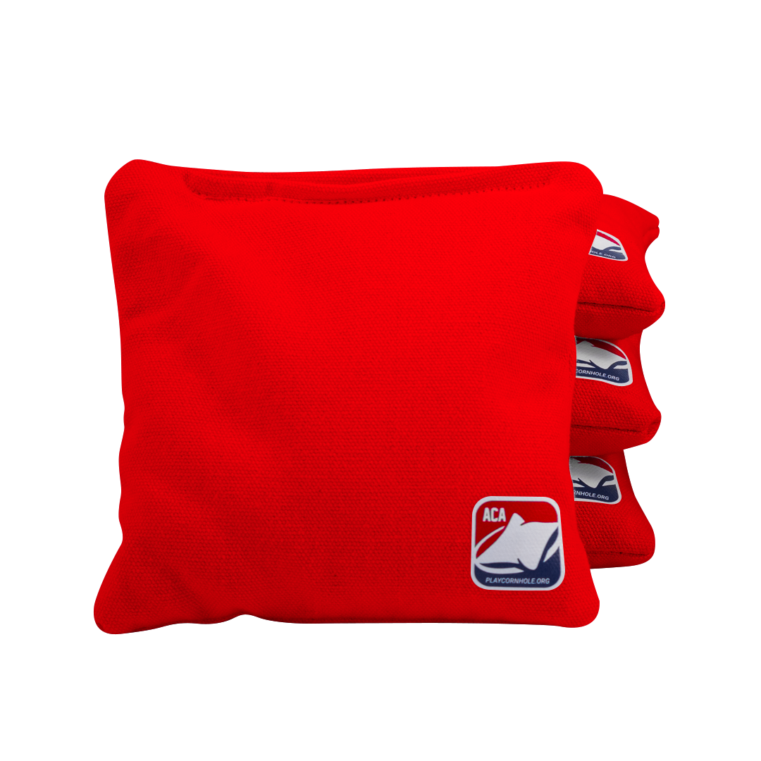 6-in Daily 66 Red Competition Regulation Cornhole Bags