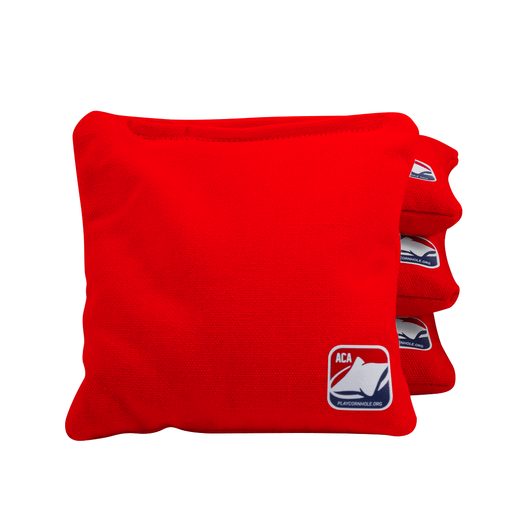 Red Daily 66x Cornhole Bags - 105655 - 4A | American Cornhole Association