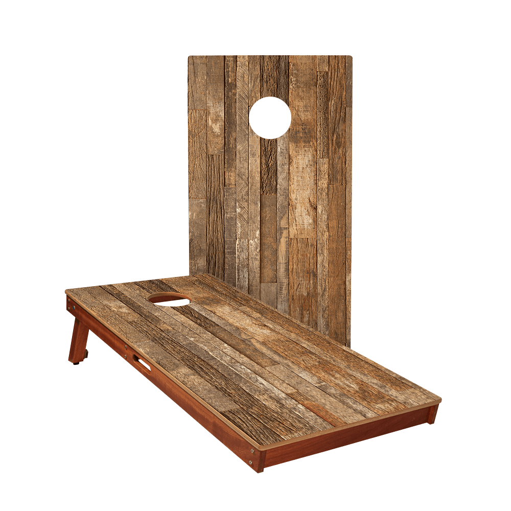 Rustic Wood Sig Pro Cornhole Boards - 105794 - 11 | American Cornhole Association