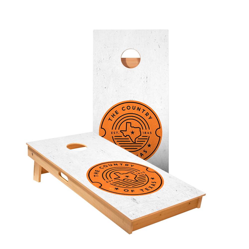 2x4 Star Country Of Texas Professional Regulation Cornhole Boards