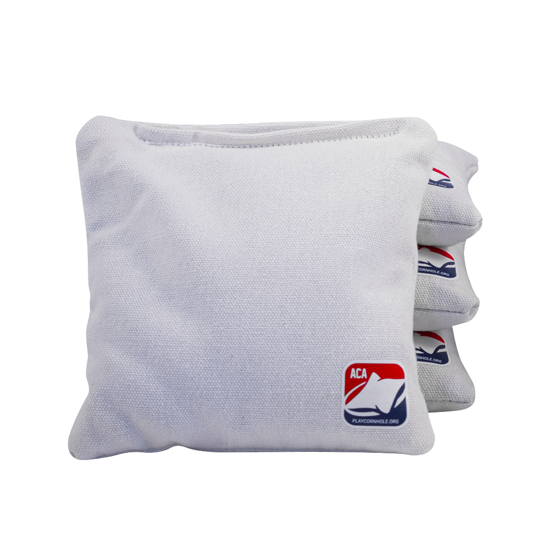 6-in Daily 66x White Competition Regulation Cornhole Bags