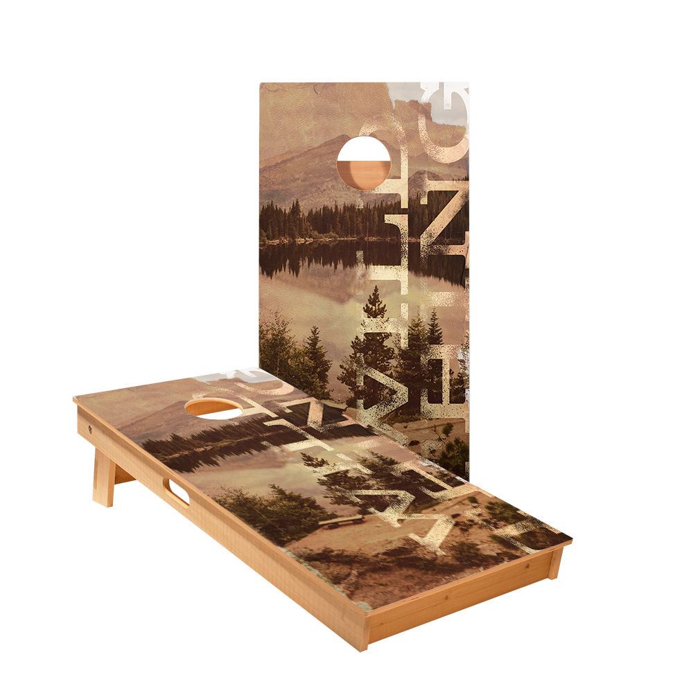 2x4 Star Wild Thing Landscape Professional Regulation Cornhole Boards